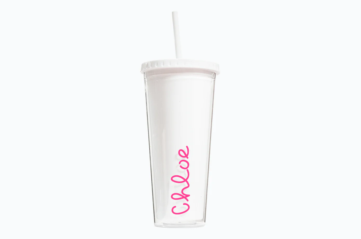 Official Love Island Straw Cup - Personalised - Image 3